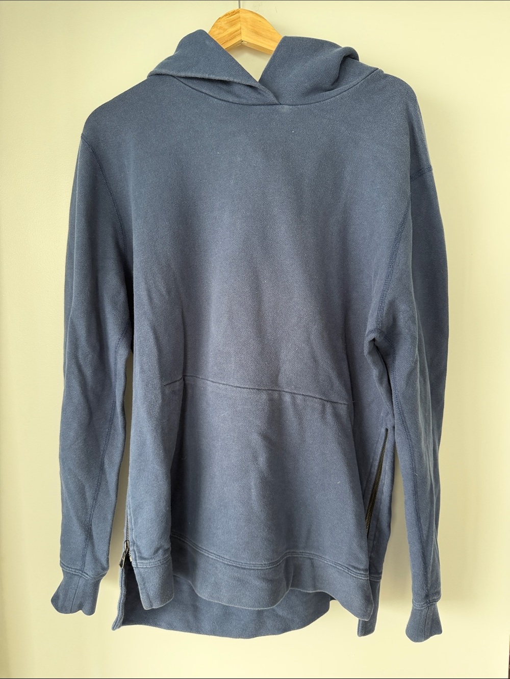 John Elliot Classic Navy Hooded Sweatshirt